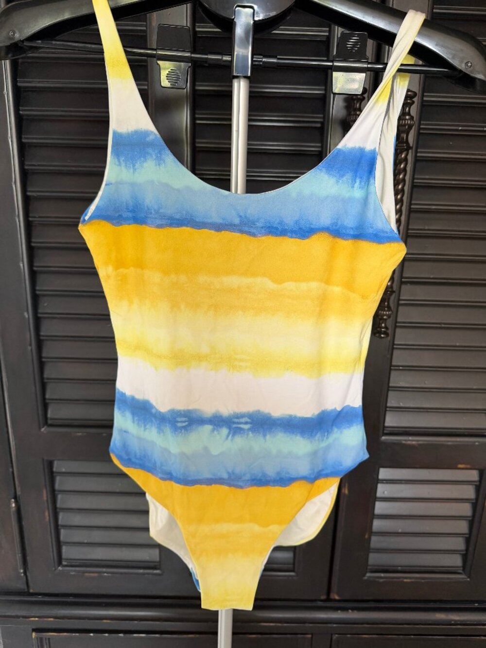 ONIA Rachel Dip Dye One Piece Swimsuit SZ M NWOT